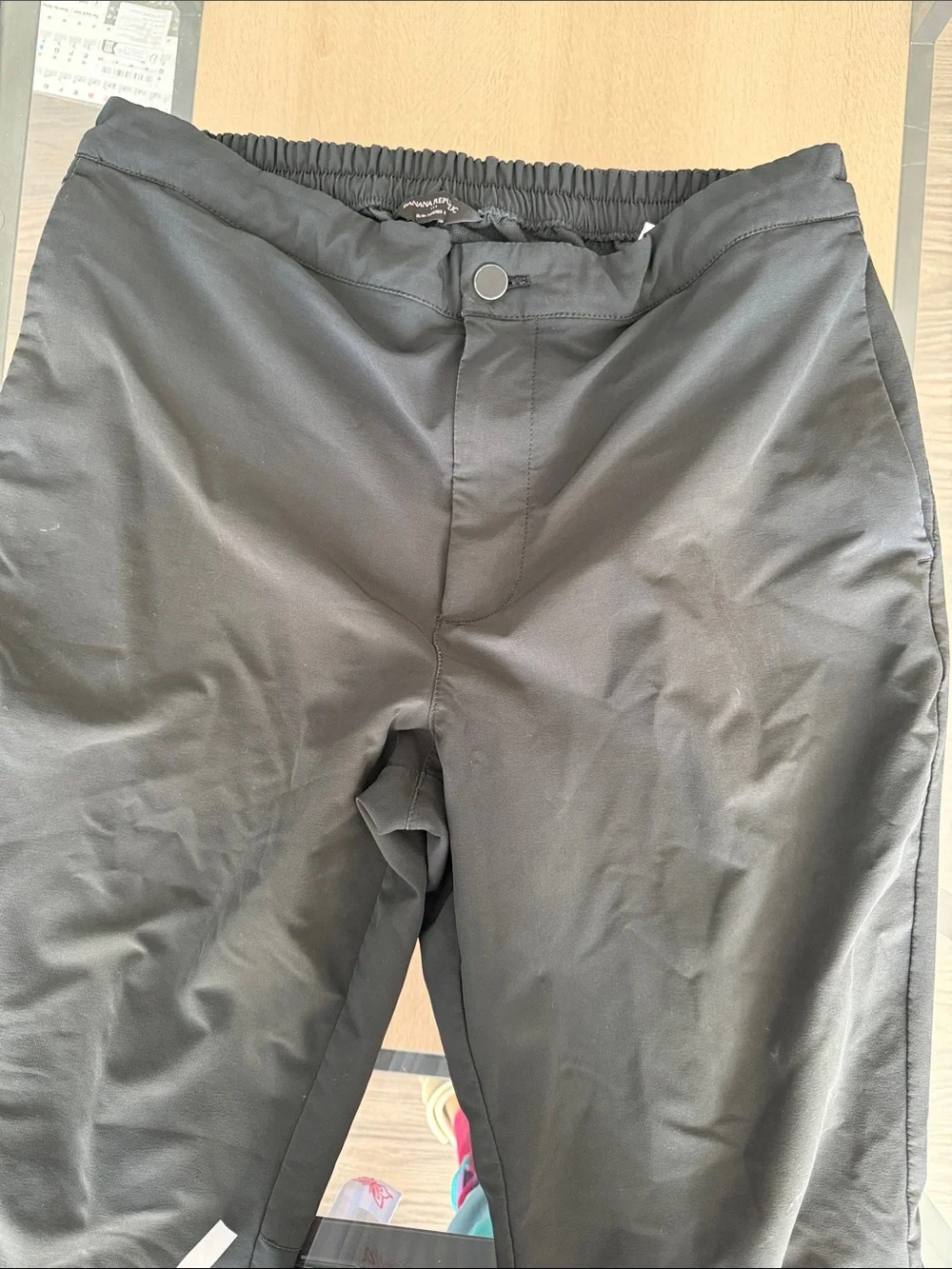 Banana Republic Black Men's Jogger-Style Sweatpants
